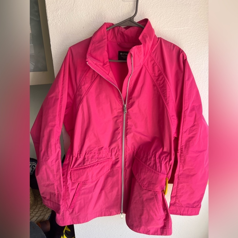 Pink athleta jacket.